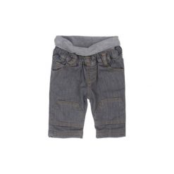 STEIFF Boys Baby Spodnie Jeans grey denim. Szare spodnie niemowlęce marki Steiff, z bawełny. Za 110,00 zł.