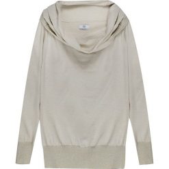 Sweter "Bardoll" w kolorze beżowym. Brązowe swetry damskie Le Temps Des Cerises, s, bez wzorów, bez rękawów, bez kaptura. W wyprzedaży za 99,95 zł.