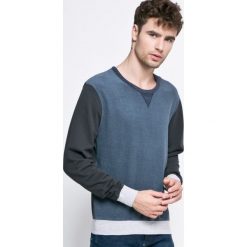 Pepe Jeans - Bluza Ebano. Niebieskie bluzy męskie Pepe Jeans, m, z nadrukiem, z bawełny, z okrągłym kołnierzem, bez rękawów, bez kaptura. W wyprzedaży za 129,90 zł.
