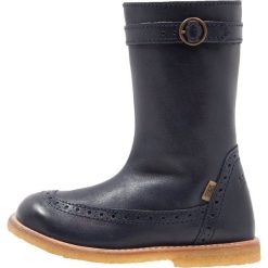 Bisgaard Kozaki blue. Niebieskie buty zimowe damskie marki Bisgaard, z materiału, na wysokim obcasie. W wyprzedaży za 381,75 zł.