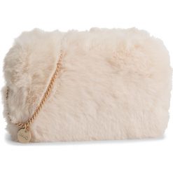 Torebka LIU JO - Minaudiere Fur Bono N68141 E0218 Soia 21404. Czarne torebki klasyczne damskie marki Liu Jo, z materiału. Za 399,00 zł.
