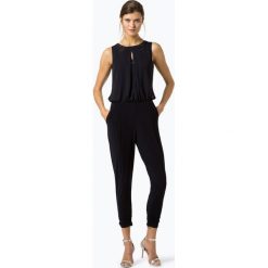 Vera Mont Collection - Kombinezon damski, niebieski. Niebieskie kombinezony damskie Vera Mont Collection, na co dzień, bez wzorów, eleganckie, z okrągłym kołnierzem, bez rękawów. Za 799,95 zł.