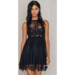 Sukienki: Glamorous Przezroczysta sukienka mini – Black