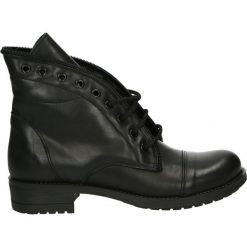 Botki - 6722 PELL NER. Czarne botki damskie skórzane marki Venezia. Za 339,00 zł.