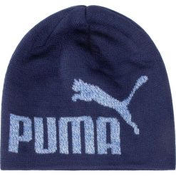 Czapka PUMA - Ess Logo Beanie 22330 03 Peacoat. Niebieskie czapki męskie Puma, na zimę, bez wzorów, z materiału. Za 69,99 zł.