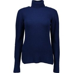 Golfy damskie: Sweter w kolorze granatowym