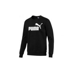 Bluzy Puma Basic Sweat. Czarne bluzy męskie Puma, s, bez wzorów, bez kołnierzyka, bez rękawów, bez kaptura. Za 166,39 zł.