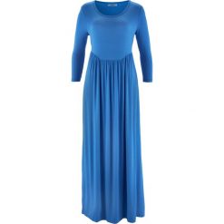 Sukienki: Sukienka shirtowa z rękawami 3/4 bonprix lodowy niebieski