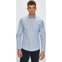 S. Oliver - Koszula. Niebieskie koszule męskie marki S.Oliver, s, w paski, z elastanu, klasyczne, z klasycznym kołnierzykiem, z długim rękawem. W wyprzedaży za 119,90 zł.