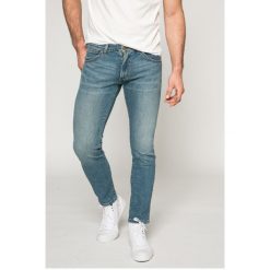 Wrangler - Jeansy Bryson. Niebieskie jeansy męskie skinny Wrangler, z bawełny. W wyprzedaży za 239,90 zł.