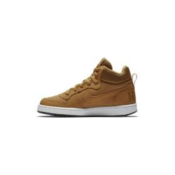 Buty Dziecko Nike Boys' Court Borough Mid (GS) Shoe. Pomarańczowe trampki dziewczęce Nike, bez wzorów, bez zapięcia. Za 251,17 zł.