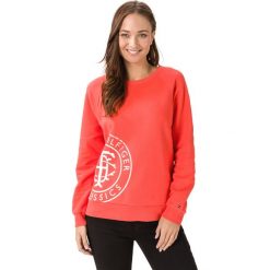 Tommy Hilfiger Vincy Sweter Czerwony Pomarańczowy. Czerwone bluzy damskie TOMMY HILFIGER, s, z nadrukiem, z elastanu, bez rękawów, bez kaptura. Za 462,95 zł.