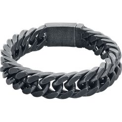 Bransoletki męskie: etNox Hard and Heavy Heavy Chain Bransoletka – Łańcuch srebrny