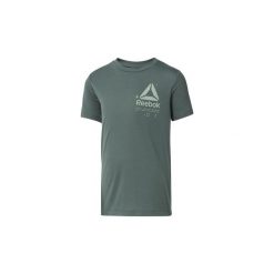 T-shirty z krótkim rękawem Dziecko Reebok Sport Koszulka Boys Training Graphic. Zielone t-shirty chłopięce z krótkim rękawem marki Reebok Sport. Za 69,95 zł.