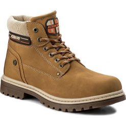 Buty zimowe chłopięce: Trapery ACTION BOY – BP07-16994-01 Miodowy