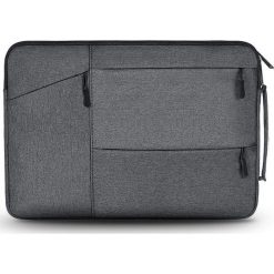 Torba Tech-Protect TECH-PROTECT POCKET LAPTOP 14 DARK GREY. Szare torby na laptopa TECH-PROTECT, bez wzorów. Za 61,16 zł.