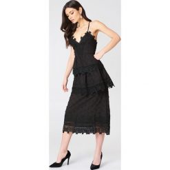 Sukienki: Endless Rose Koronkowa sukienka – Black