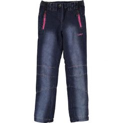 Dżinsy w kolorze granatowym. Niebieskie jeansy dziewczęce marki CMP Kids. W wyprzedaży za 115,95 zł.