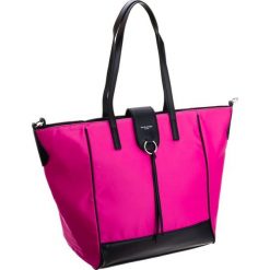 David jones® pojemna trapezowa torebka kieszenie schowki. Szare torebki klasyczne damskie David Jones, bez wzorów, ze skóry ekologicznej, na ramię, z breloczkiem. Za 107,90 zł.