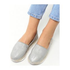 Espadryle damskie: Szare Espadryle Select