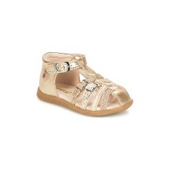 Buty Dziecko GBB PERLE. Żółte trampki dziewczęce marki GBB, bez wzorów, bez zapięcia. Za 223,20 zł.