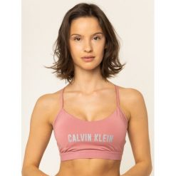 Biustonosz top Calvin Klein Performance Low Support Bra 00GWH9K114. Różowe topy damskie Calvin Klein Performance, xs, bez wzorów, z elastanu, bez kołnierzyka. W wyprzedaży za 129,00 zł.