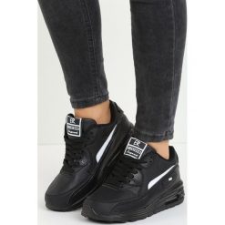 Buty sportowe damskie: Czarne Buty Sportowe Linsdey