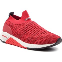 Sneakersy DIESEL - S-Kb Athl Sock Y01881 P2199 T4041 Mars Red. Czerwone sneakersy męskie Diesel, na co dzień, bez wzorów, z tworzywa sztucznego, eleganckie, bez zapięcia. Za 919,00 zł.