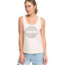 Roxy Closing Party Podkoszulek Biały. Białe podkoszulki damskie Roxy, l, z nadrukiem, z bawełny, bez kołnierzyka, bez rękawów. Za 88,95 zł.