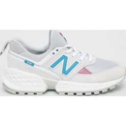 New Balance - Buty WS574PRA. Szare buty sportowe damskie New Balance, bez wzorów, ze skóry, sportowe, na fitness i siłownię. W wyprzedaży za 349,90 zł.