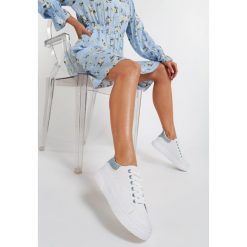 Biało-Niebieskie Sneakersy Loraelis. Białe sneakersy damskie Renee. Za 89,99 zł.