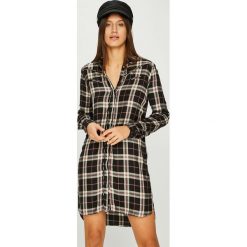 Pepe Jeans - Sukienka Alona. Szare długie sukienki Pepe Jeans, na co dzień, l, z jeansu, casualowe, z długim rękawem, proste. Za 259,90 zł.