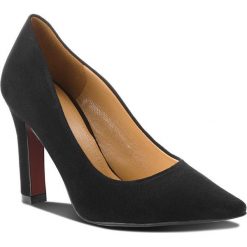 Półbuty SOLO FEMME - 84601-01-020/000-04-00 Czarny. Czarne półbuty damskie Solo Femme, bez wzorów, ze skóry, eleganckie, bez obcasa, na obcasie, bez zapięcia. W wyprzedaży za 229,00 zł.