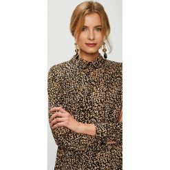 Answear - Bluzka Animal Me. Szare bluzki damskie ANSWEAR, na co dzień, s, bez wzorów, z poliesteru, casualowe, bez kołnierzyka, bez rękawów. W wyprzedaży za 79,90 zł.