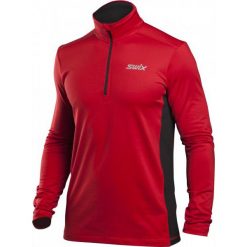 Swix Męska Bluza Myrene, Czerwona, L. Czerwone bluzy męskie marki Swix, l. W wyprzedaży za 199,00 zł.