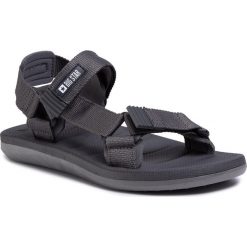 Sandały BIG STAR - FF174501 Dark Grey. Szare klapki męskie BIG STAR, bez wzorów, z tworzywa sztucznego. W wyprzedaży za 99,00 zł.