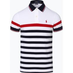 Polo Ralph Lauren - Męska koszulka polo – Slim fit, biały. Białe koszulki męskie Polo Ralph Lauren, m, bez wzorów, bez rękawów. Za 499,95 zł.