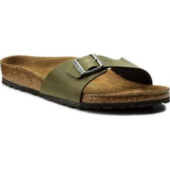Chodaki damskie: Klapki BIRKENSTOCK - Madrid Bs 1009984 Pull Up Olive