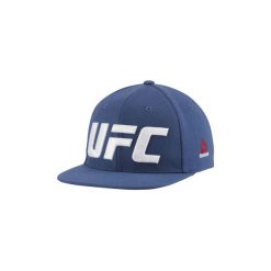 Czapki z daszkiem Reebok Sport Czapka UFC Flat Peak. Niebieskie czapki z daszkiem damskie marki Reebok Sport, bez wzorów, sportowe. Za 119,00 zł.