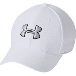 Under Armour Boys Blitzing 3.0 Cap 1305457-100. Białe czapki męskie Under Armour, bez wzorów. W wyprzedaży za 59,99 zł.