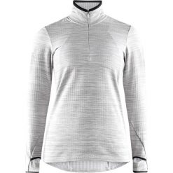 Craft bluza damska Grid szara S. Szare bluzy sportowe damskie Craft, s, bez wzorów, bez rękawów, bez kaptura. Za 279,00 zł.