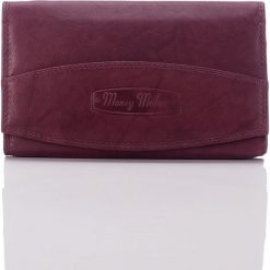 Portfele damskie: Elegancki skórzany portfel damski Money Maker