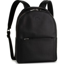 Plecak LACOSTE - Backpack NH3003CE Black 0000. Czarne plecaki męskie Lacoste, bez wzorów, ze skóry ekologicznej. W wyprzedaży za 779,00 zł.
