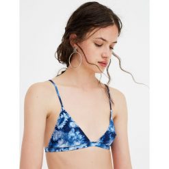 Góra od bikini Paradise tie dye. Niebieskie bikini marki Pull&Bear. Za 59,90 zł.