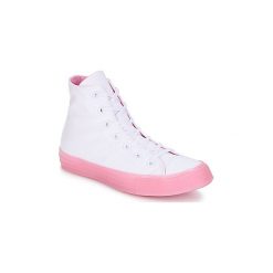 Buty Converse Chuck Taylor All Star-Hi. Białe trampki i tenisówki damskie marki Converse, bez wzorów, bez zapięcia. Za 263,20 zł.