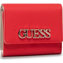 Duży Portfel Damski GUESS - Uptown Chic (VG) Slg SWVG73 01430 SCARLET. Czerwone portfele damskie Guess, z aplikacjami, ze skóry ekologicznej. Za 259,00 zł.