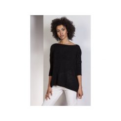 Sweter oversize, SWE114. Czarne swetry oversize damskie Lanti, l, z wiskozy. Za 155,00 zł.