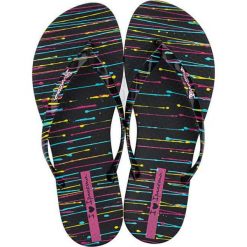 Ipanema Damskie japonki Wave Art Fem 26287-20780 Black / Black (rozmiar 35-36). Czarne klapki damskie Ipanema, bez wzorów, bez obcasa. W wyprzedaży za 71,00 zł.