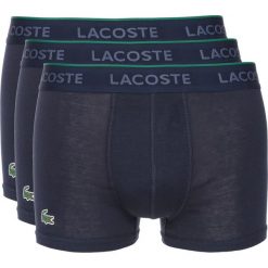 Lacoste 3-pack Bokserki Niebieski. Niebieskie bokserki męskie Lacoste, z bawełny. Za 175,95 zł.