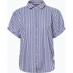 Marc O'Polo Denim - Bluzka damska, niebieski. Niebieskie bluzki damskie Marc O'Polo DENIM, s, bez wzorów, z bawełny, polo, bez rękawów. Za 199,95 zł.